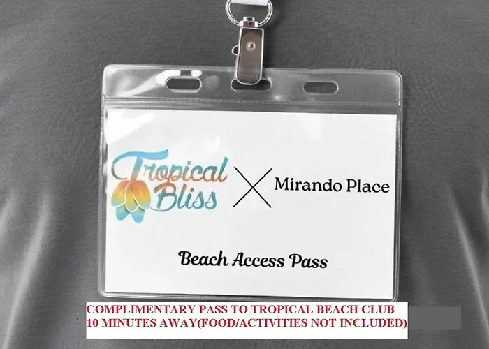 Mirando Place #7---beach Club Access, ,pool, Hottub, Gym,3 Lounges, #7, Airport 10 Minutes